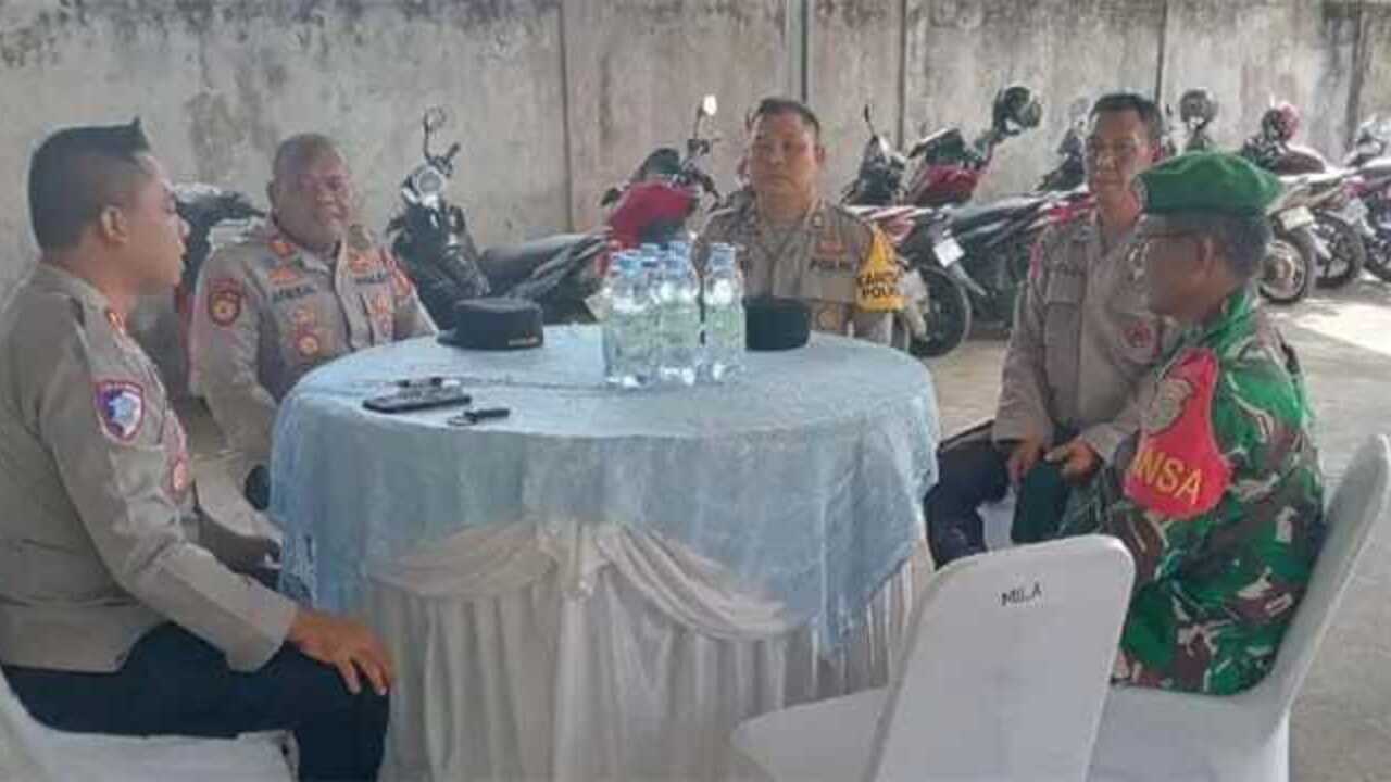 Rangkaian Ibadah Paskah di OKI Berlangsung Kondusif, Aparat Kepolisian  Turun Mengamankan