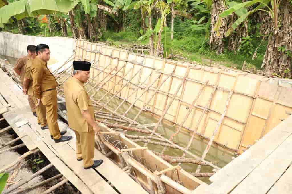 Pj Bupati Muba Beri Deadline 10 Februari 2023, Tidak Selesai Kontraktor Didenda