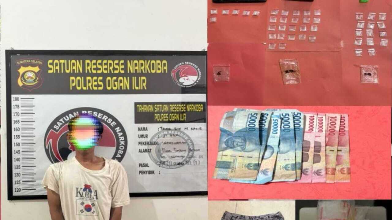 Edarkan Sabu, Warga Tanjung Gelam Dibekuk Polisi Dipondokan