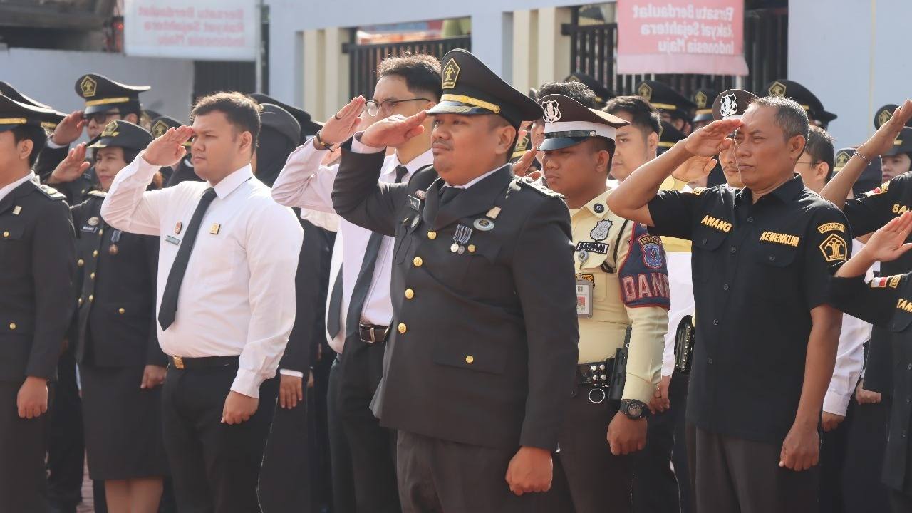 Upacara Hari Pengayoman ke-80, Kanwil Kementerian Hukum Sumsel Tekankan Hukum untuk Rakyat