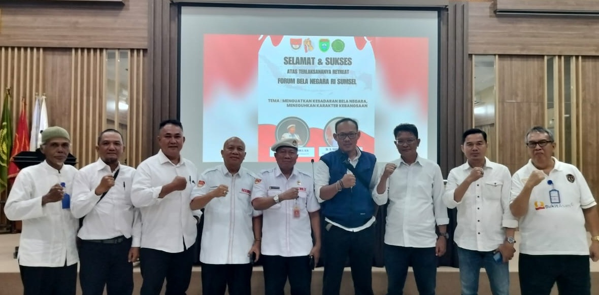 Ludy Juliansyah Terima Mandat Pembentukan Pengurus Forum Bela Negara Kota Palembang