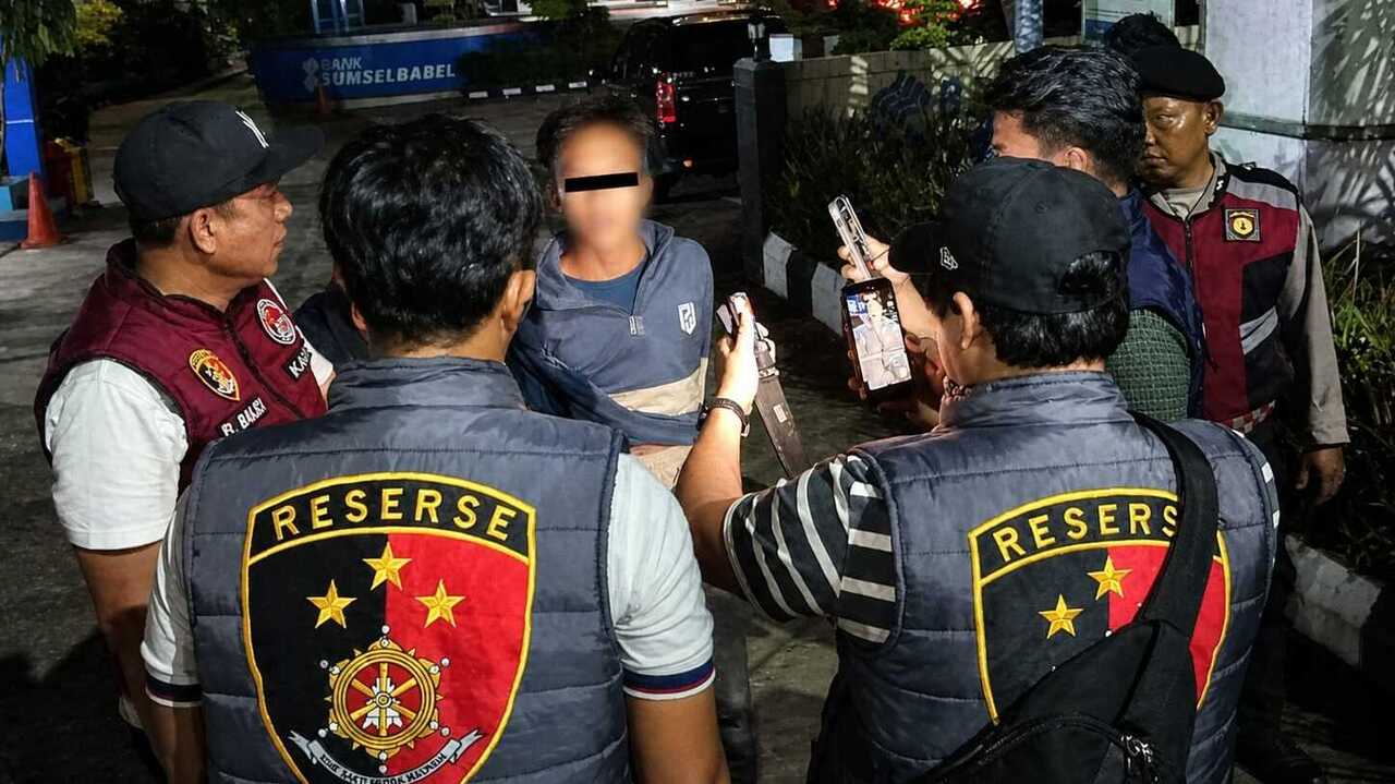 Bawa Sajam, Dua Pemuda Asal PALI Terjaring Razia KRYD Polres Prabumulih