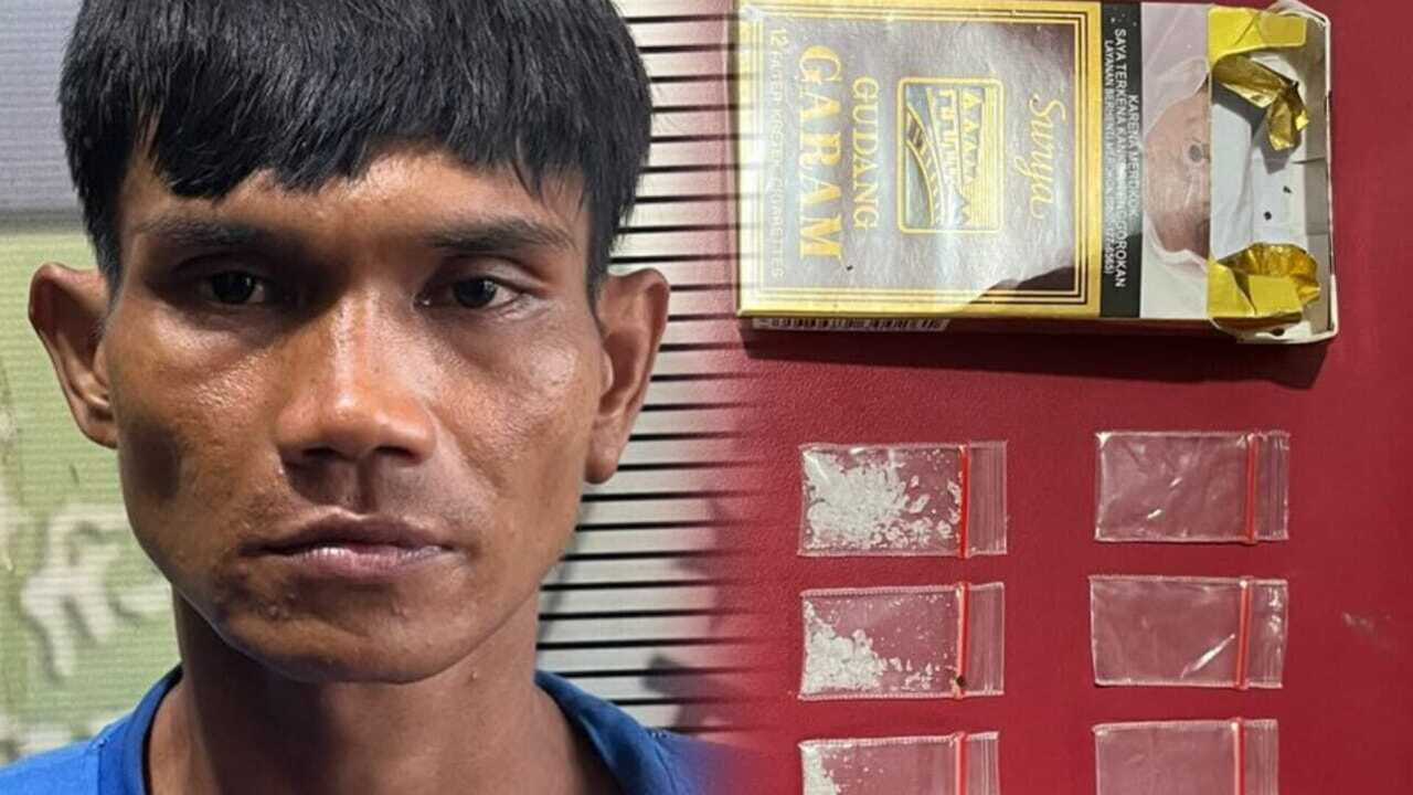 Lakukan Penyamaran, Satresnarkoba Polres Prabumulih Berhasil Ringkus Pengedar Sabu di Karang Raja