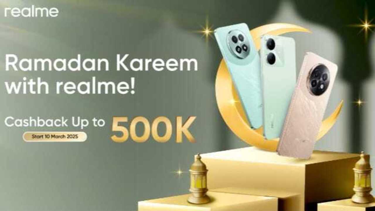 Deretan Smartphone realme dengan Harga Spesial hingga Potongan Rp500 Ribu yang Membuat Ramadan Tahun ini Semak