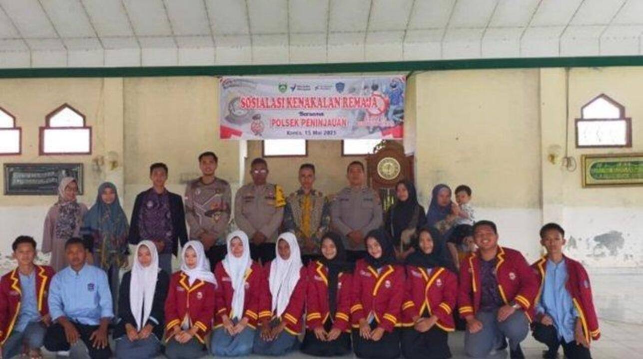Polres OKU Rutin Sosialisasi Pencegahan Kenakalan Remaja di Sekolah