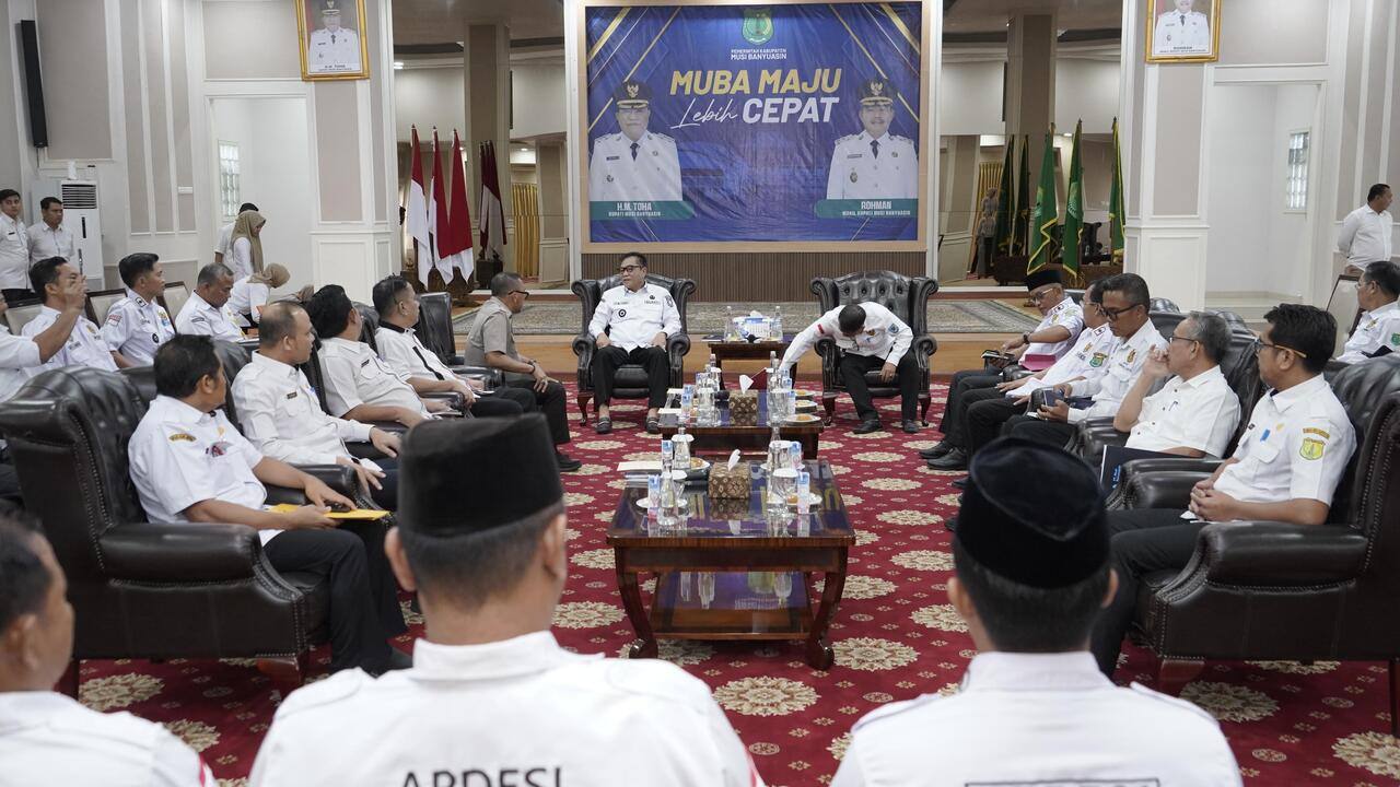 APDESI Muba Temui Bupati Toha: Bahas Kesejahteraan hingga Infrastruktur Desa