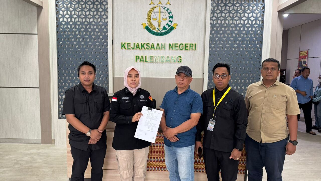 Licin! Sempat Bebas, Terpidana Tipu Gelap Rp 843 Juta Diciduk Intel Kejari Palembang