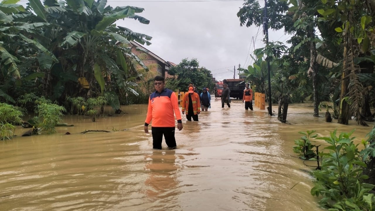 Diguyur Hujan Deras, Puluhan Rumah Terendam Banjir