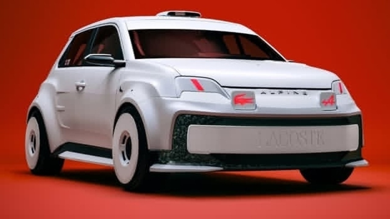 Alpine A290 Rallye x Lacoste: Mobil Listrik 290 Buaya yang Bikin Merinding