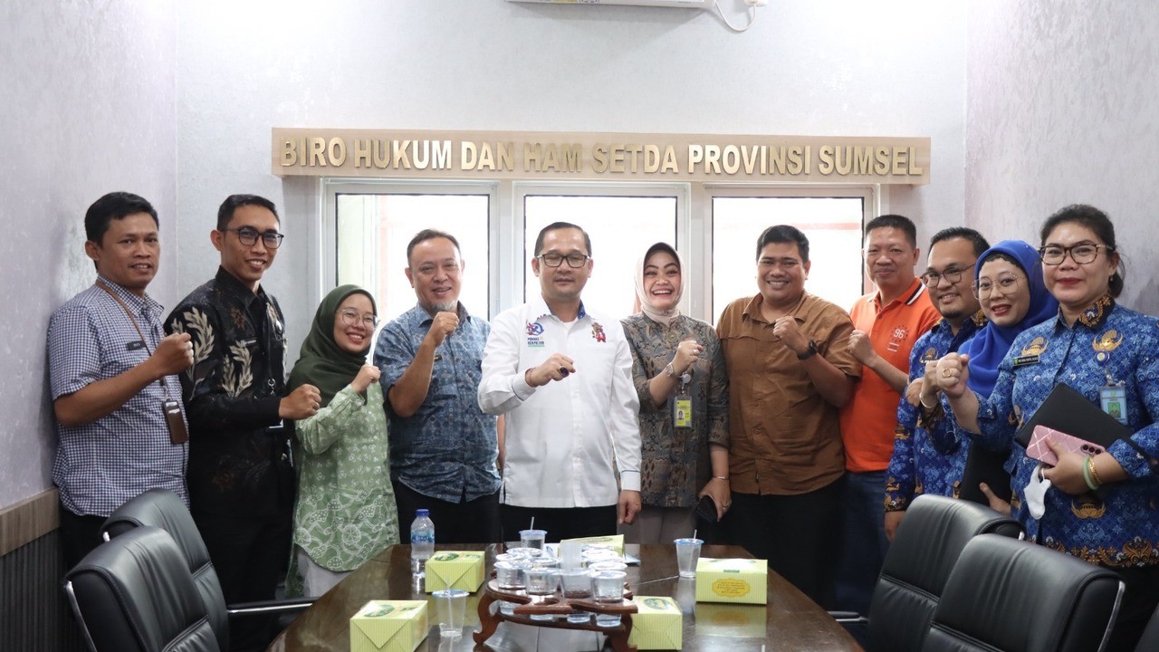 Kemenko Kumham Imipas Lakukan Koordinasi Penguatan Kerja Sama, Kanwil Kemenkum Sumsel Dorong Sinergi Lintas