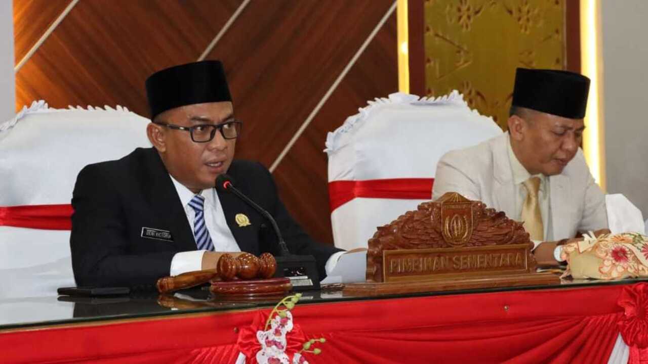 DPRD Kota Prabumulih Umumkan Pimpinan Definitif Periode 2024-2029, Ini Nama-namanya..