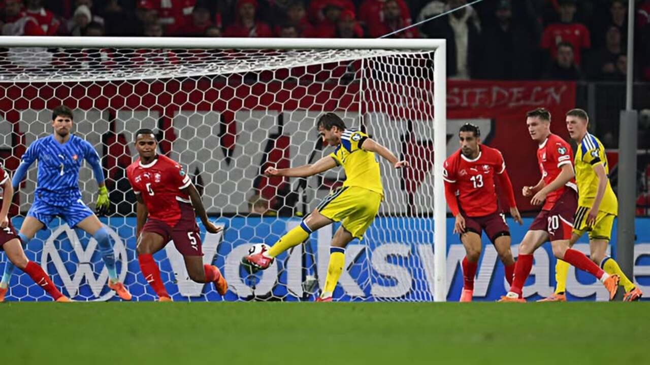 Hasil Kualifikasi Piala Dunia 2026: Swiss Tumbangkan Swedia 4-1