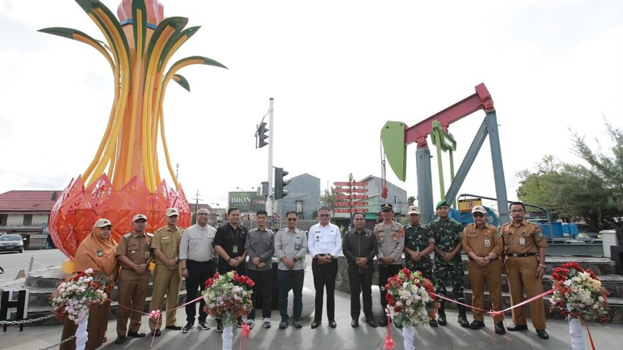 Kompak!! Wako Prabumulih dan GM PHR Zona 4 Resmikan Tunas EP, GM PHR Zona 4: Simbol Semangat Baru