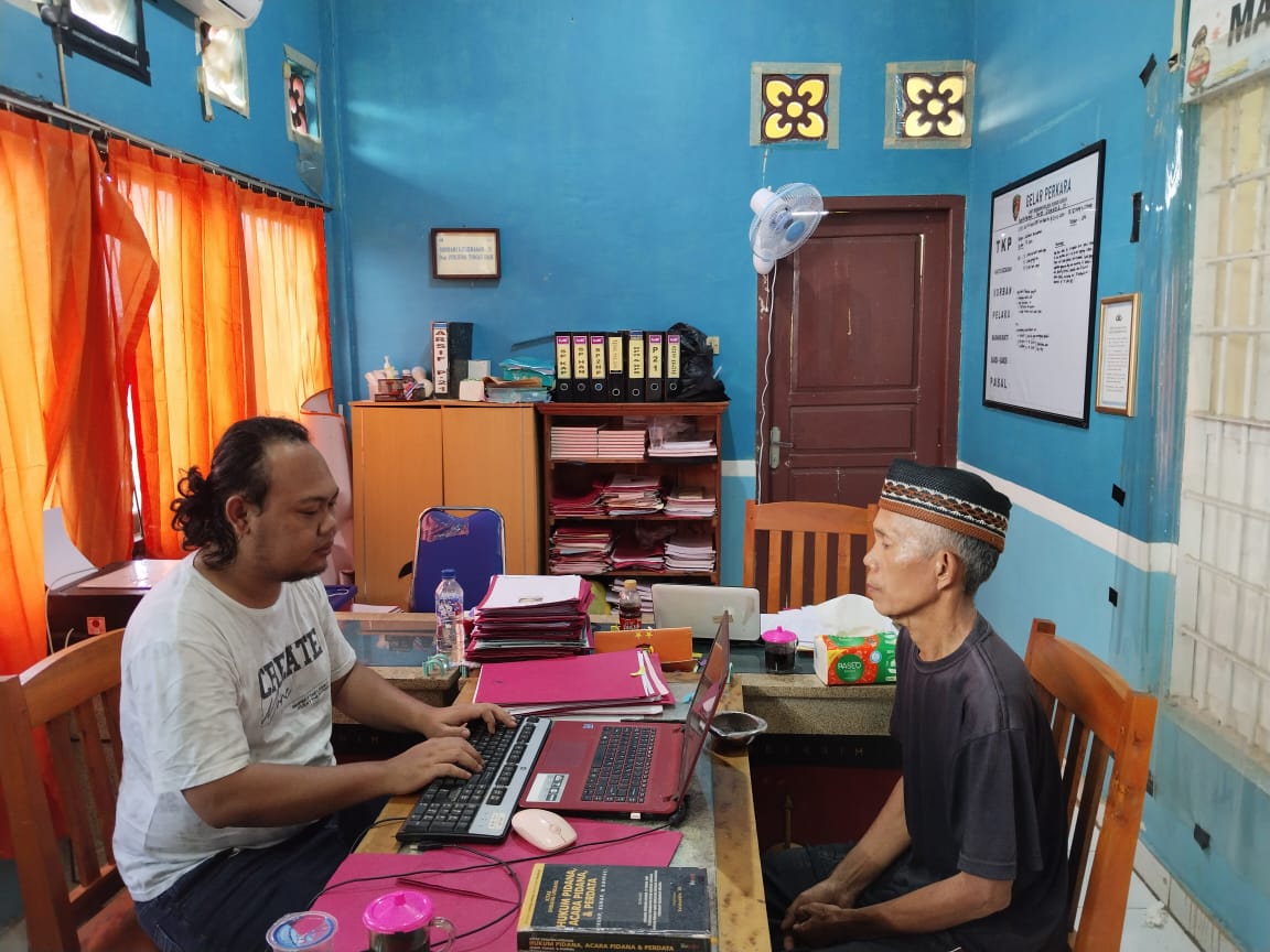 Lantaran Pasal Tanah, Warga Gajah Mati Tusuk Teman Sedusun