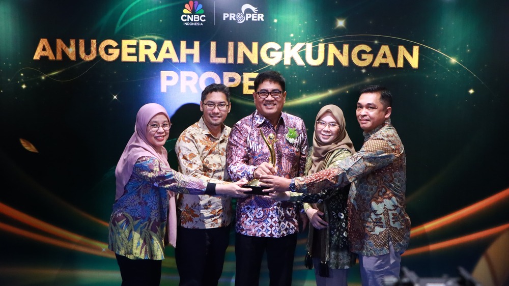 Konsisten dalam mengelola Lingkungan Pusri Kembali Raih Anugerah Proper Emas tahun 2024