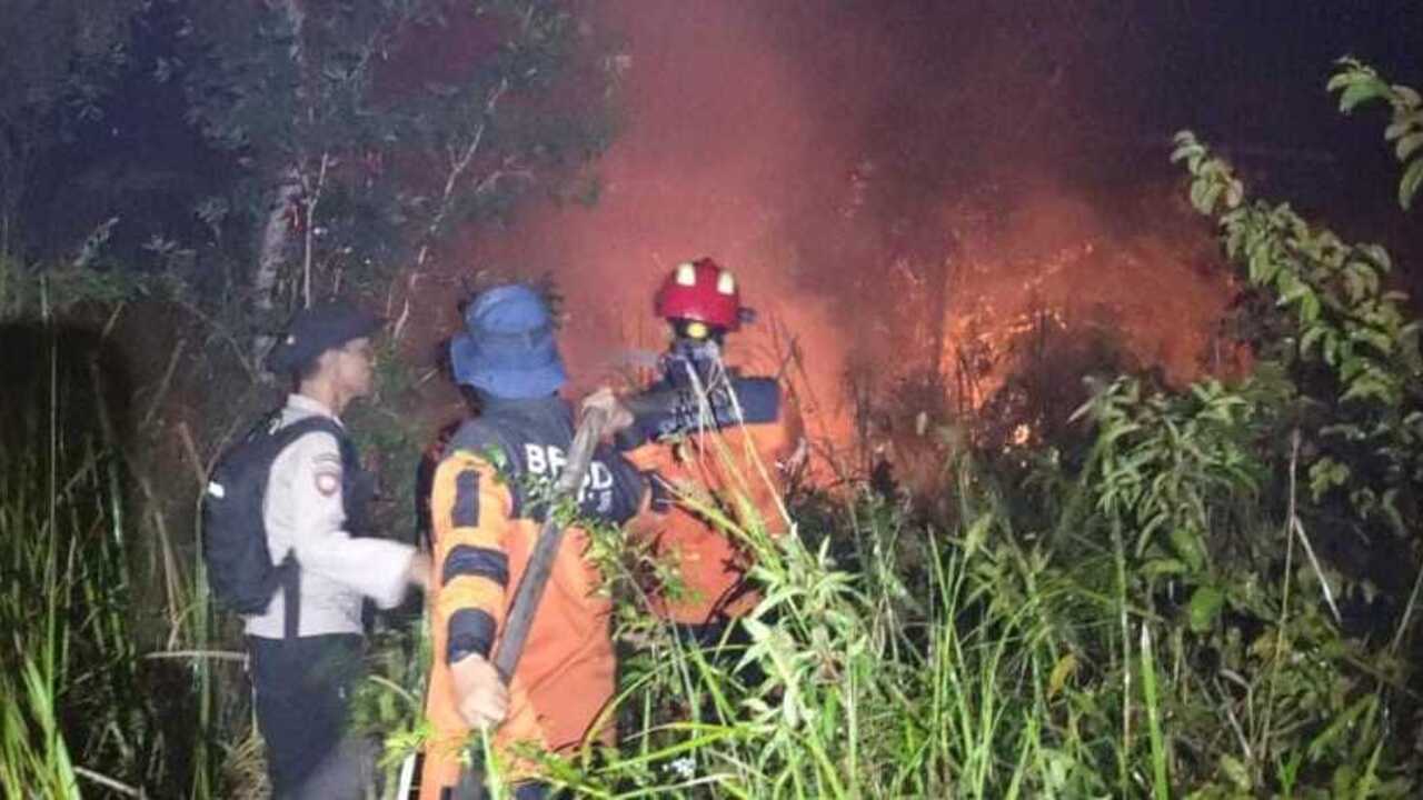 Kebakaran Lahan Gambut Landa Desa Sungai Rambutan, Ogan Ilir: 2 Hektare Terbakar