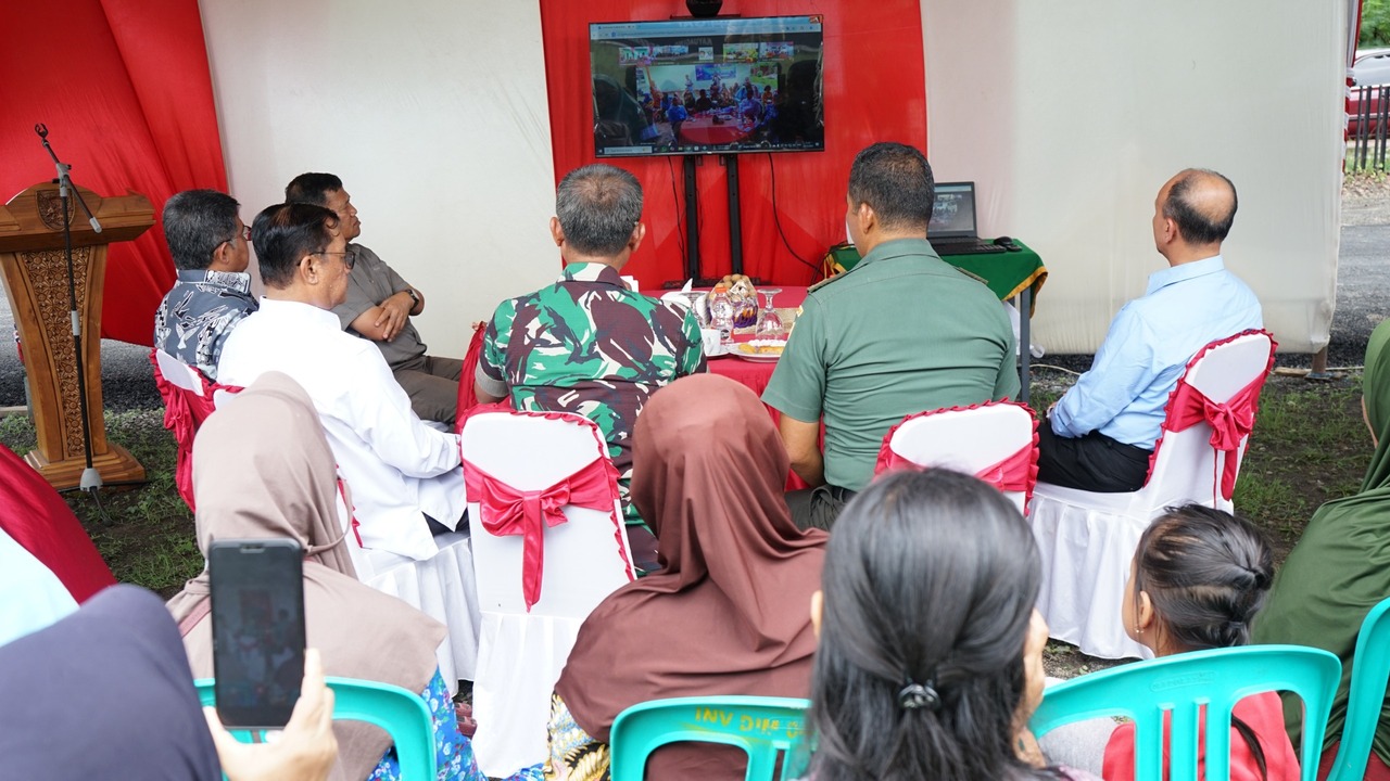 Tunjukan Komitmen TNI Tingkatkan Kesejahteraan Masyarakat, Ini yang Dilakukan Kasdim 0402/OKI