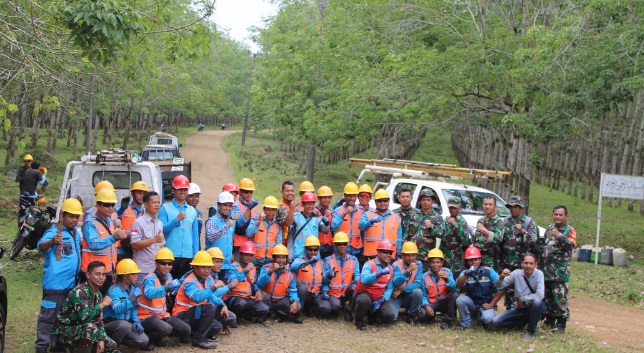 Kolaborasi PLN dan Kodim 0425 Seluma Perkuat Keandalan Listrik Kabupaten Seluma Lewat Gebyar Right of Way