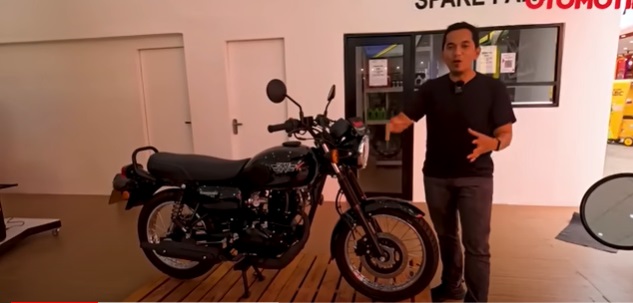 Kawasaki W175L Motor Injeksi, Harga Lebih Murah Banyak Fitur Baru