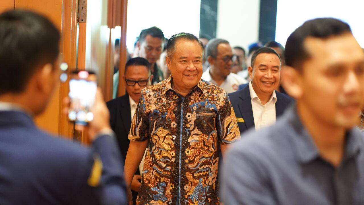 Wagub Sumsel Cik Ujang Ajak Pemuda Jadi Motor Kesejahteraan Sosial saat Buka Rapimnas Karang Taruna 2025