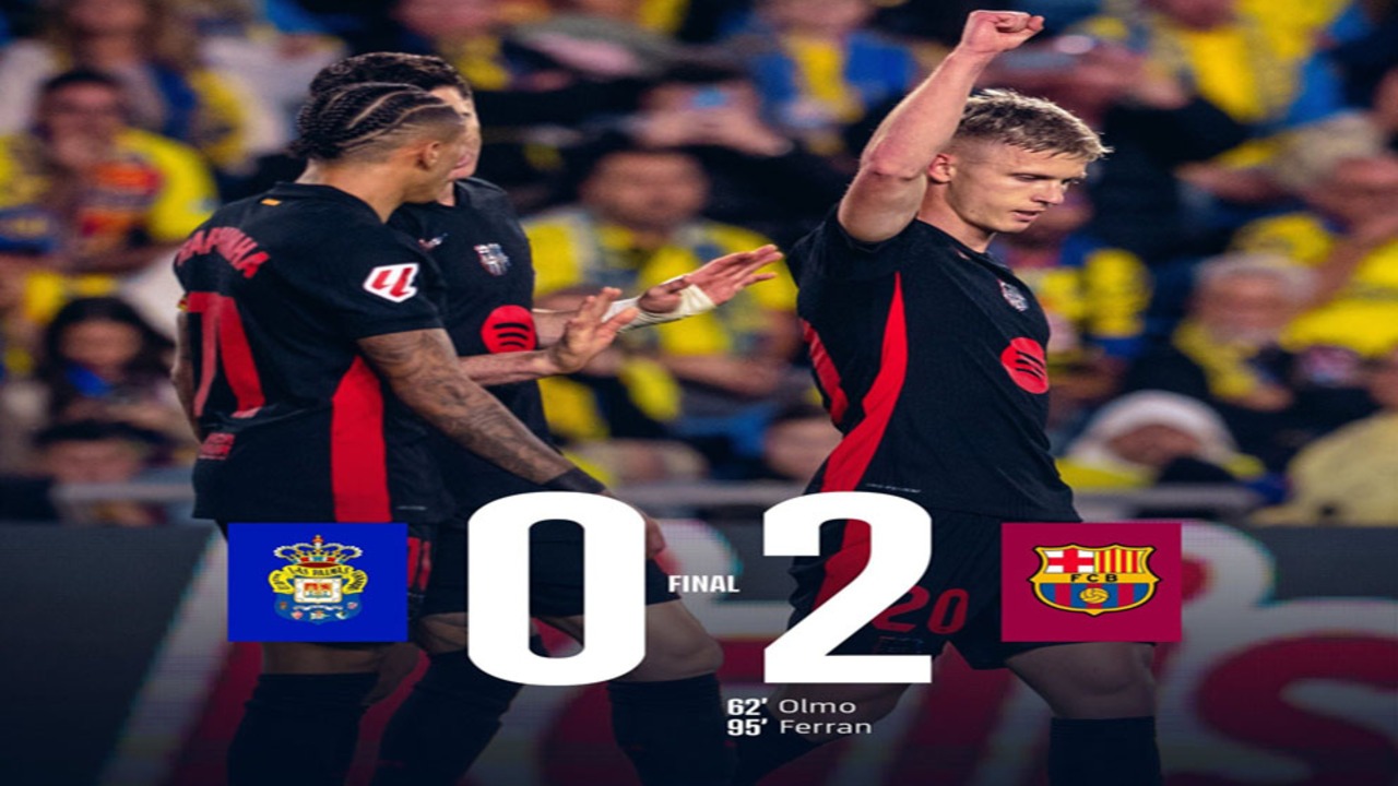 Las Palmas Tak Berkutik, Barcelona Terus Melaju di La Liga!