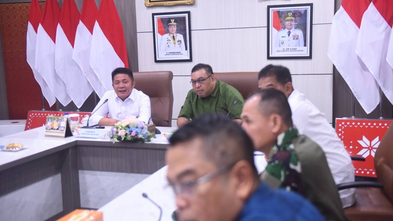 Gubernur Herman Deru Tegaskan Komitmen Sumsel Dukung Ketahanan Pangan Lewat Cetak Sawah