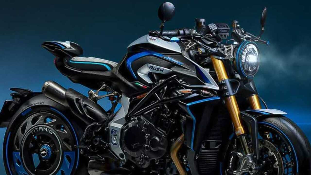 Gila! MV Agusta Rush Titanio Tembus 206 HP, Desain Brutal dan Harga Bikin Melongo