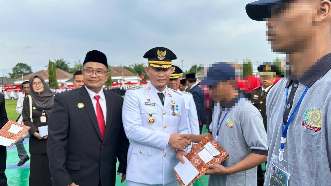 39 Narapidana Lapas Lubuklinggau Terima Remisi Bebas, Kado Terima Kasih di Hari Kemerdekaan