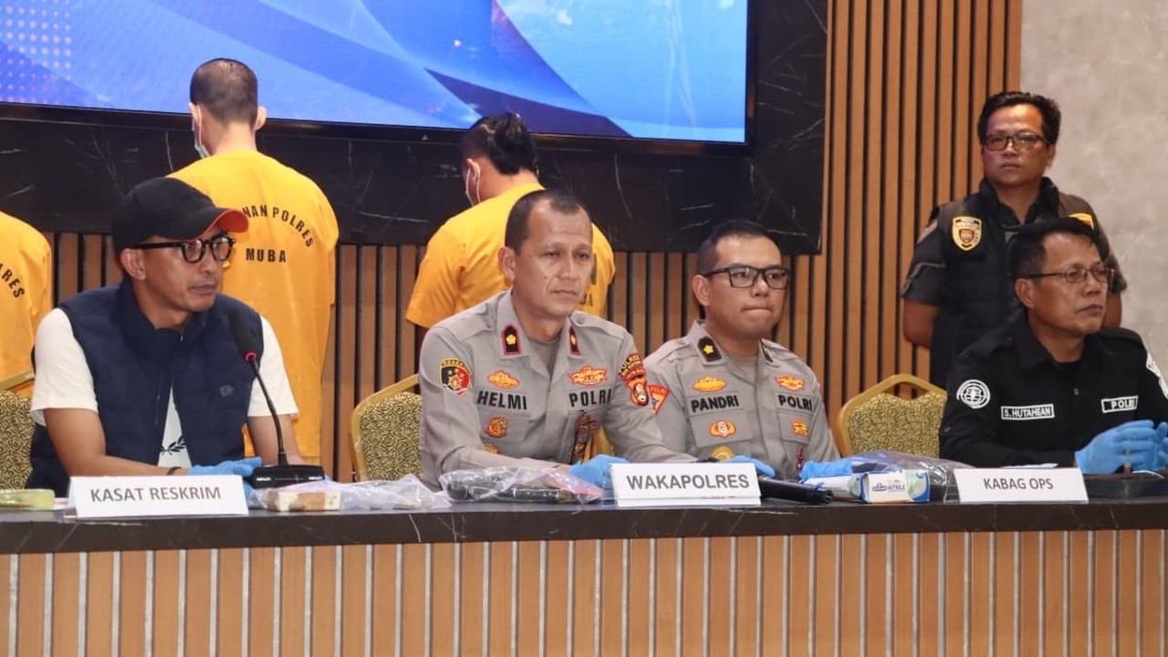Operasi Senpi Musi 2026 Berbuah Hasil, Polres Muba Amankan 15 Senjata Api Ilegal