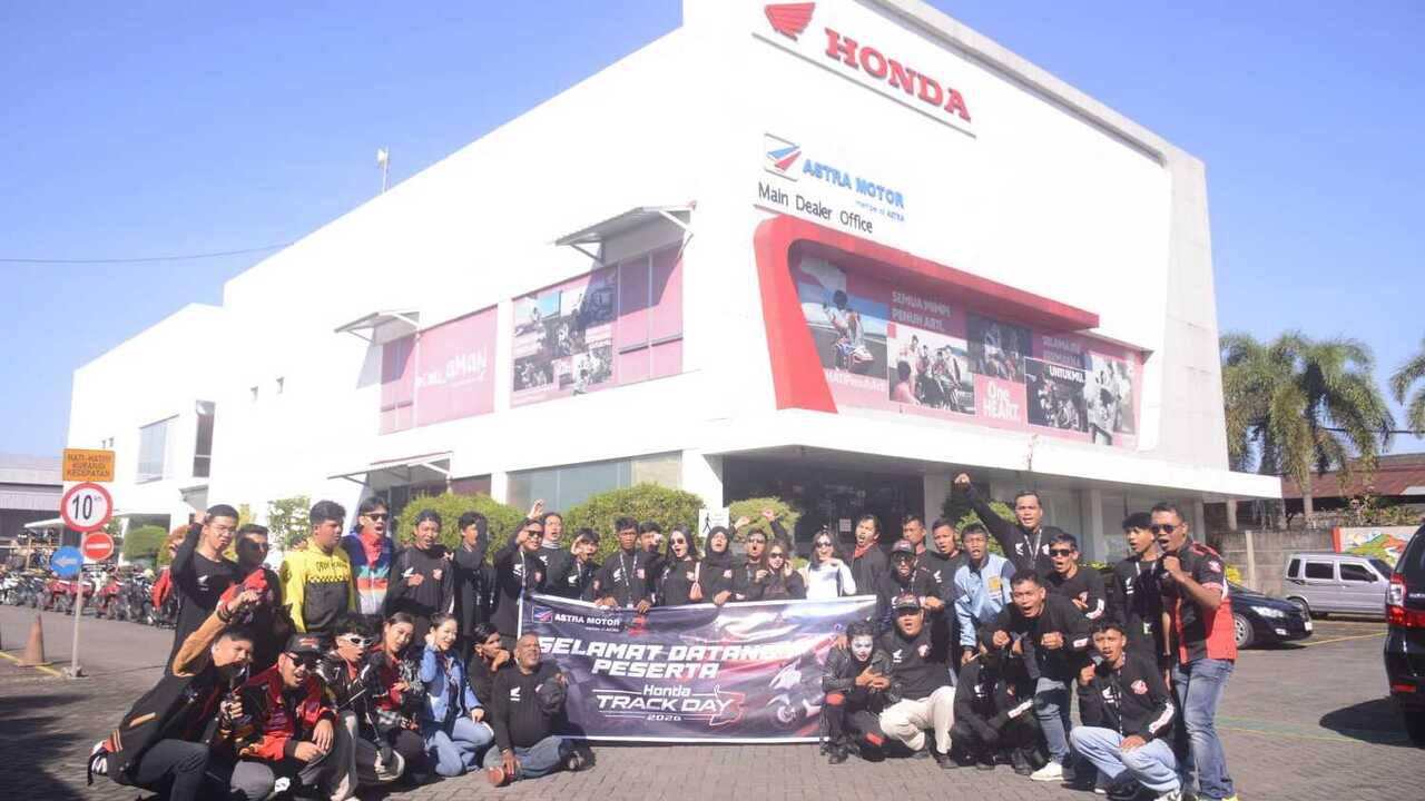 Serunya Honda Track Day Mandalika 2026, Komunitas dan Influencer Gaspol di Sirkuit Internasional