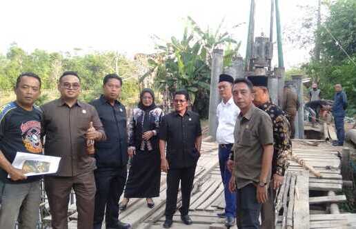 Sidak Pembangunan Jembatan, Komisi 3 DPRD Prabumulih Imbau Kontraktor Perhatikan Kualitas