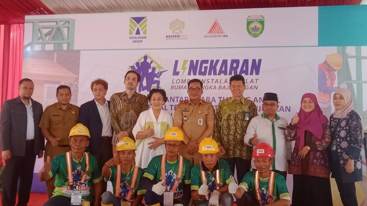 Gelaran Lomba Instalasi Kilat di Universitas IBA