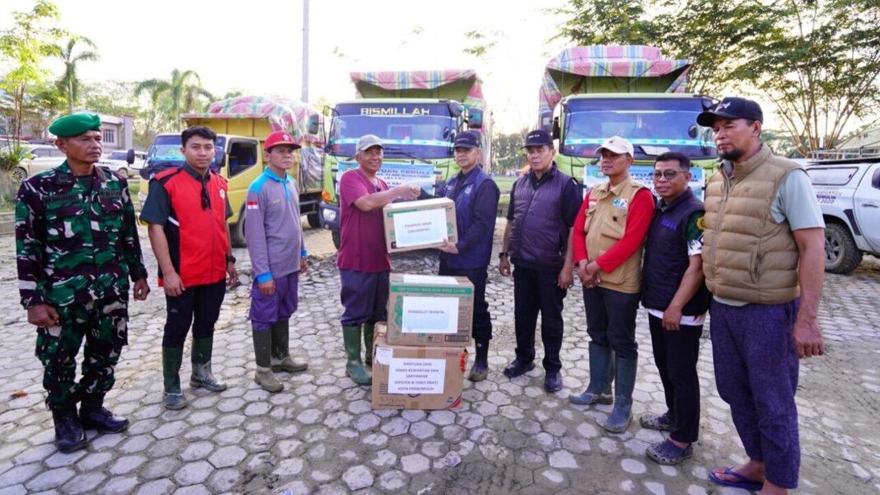 Solidaritas Tanpa Batas, Bantuan Pemkot dan Warga Prabumulih untuk Korban Banjir Tiba di Aceh Tamiang