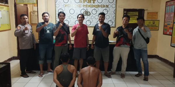 Dua Pelaku Pencuri Rel KA di OKU Diringkus Polisi