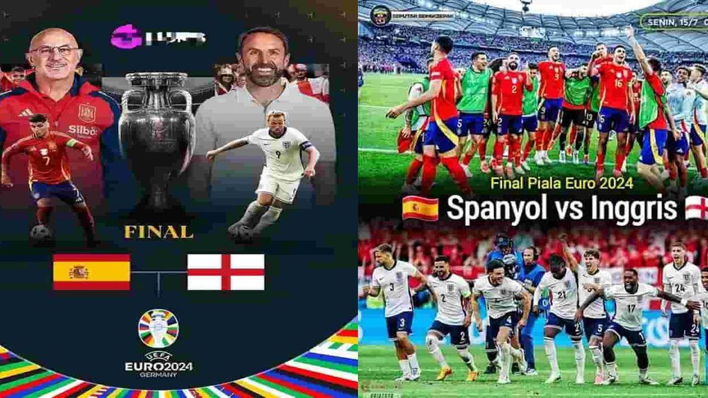 Final Ideal EURO 2024: Inggris vs Spanyol, Siapa yang Akan Menjadi Juara?