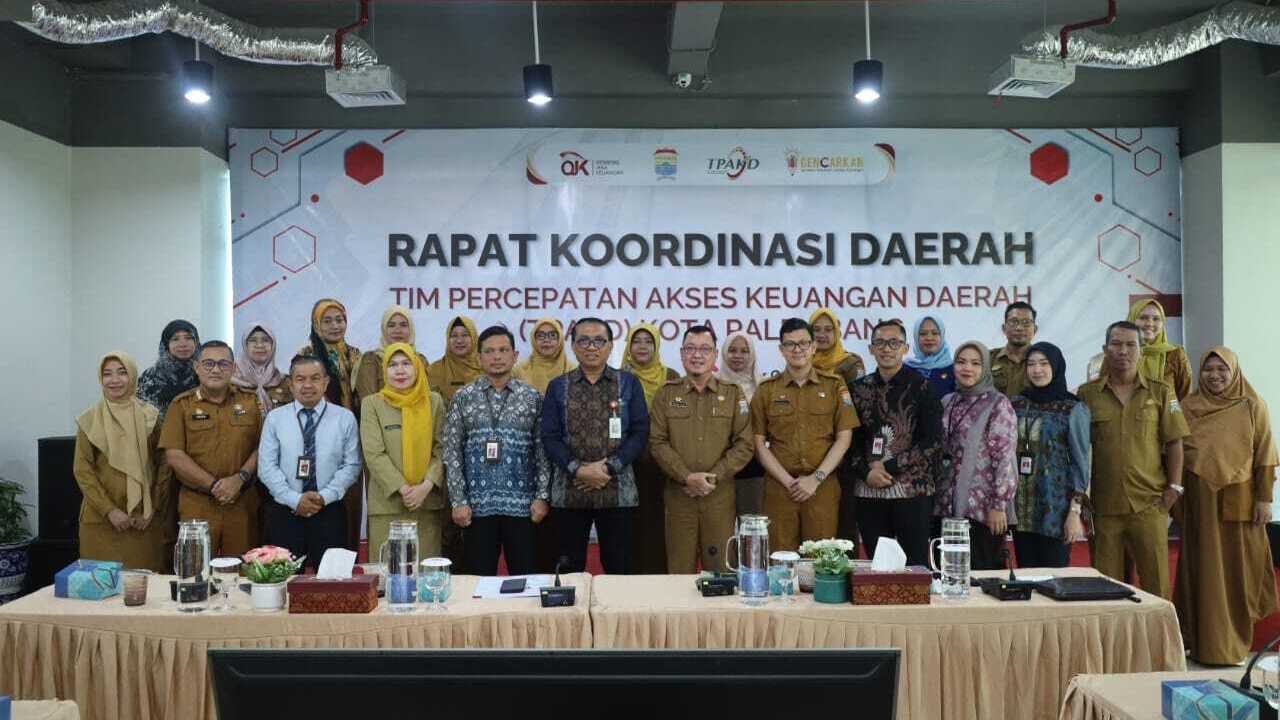 OJK Sumsel dan Pemkot Palembang Perkuat Sinergi TPAKD 2025: Akselerasi Inklusi Keuangan untuk Ekonomi Masyarak