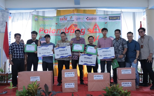 Bertabur Hadiah, Lomba Gaple Warnai HUT Kota Palembang ke-1341: Perekat Silaturahmi OPD dan Media