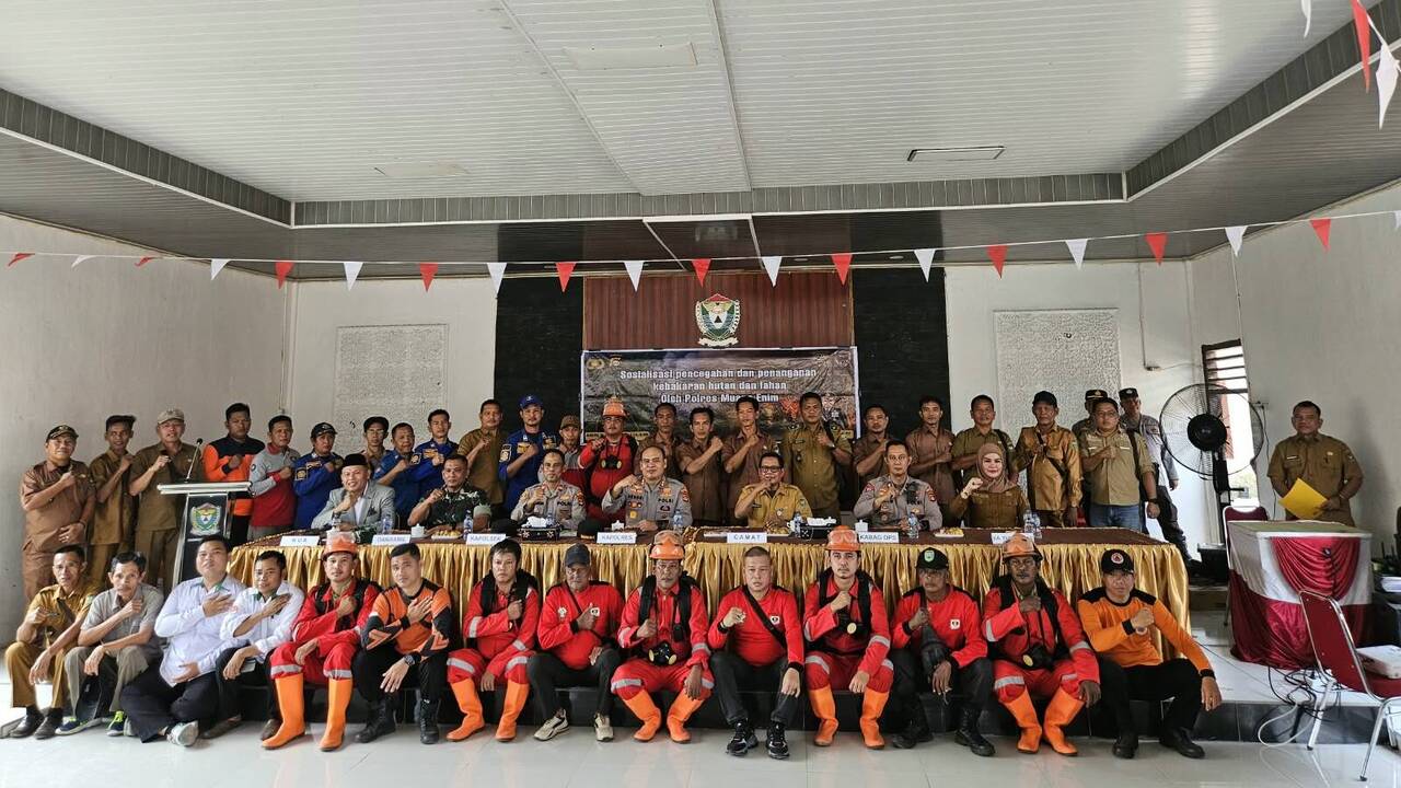 Ajak Seluruh Elemen Bersatu Cegah Karhutla Sejak Dini