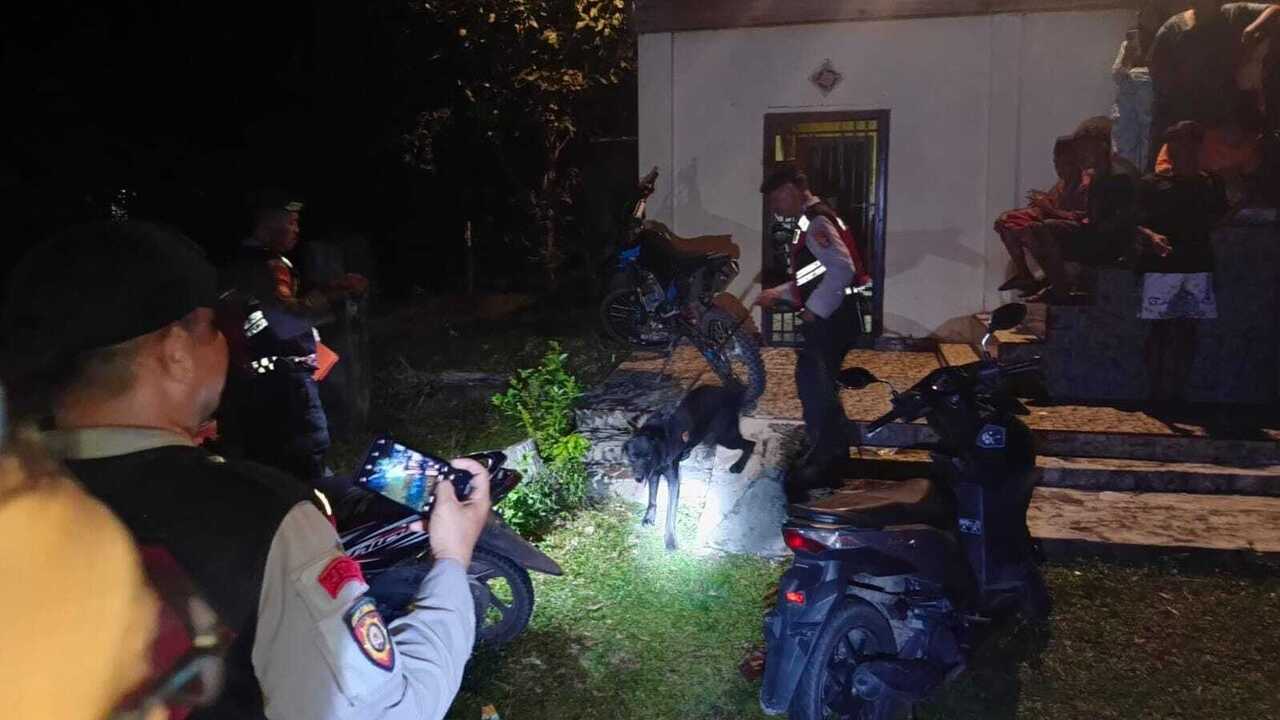 TV LED Milik Warga Tanjung Atap Ini Hilang, Polda Sumsel Sampai Turunkan Anjing Pelacak