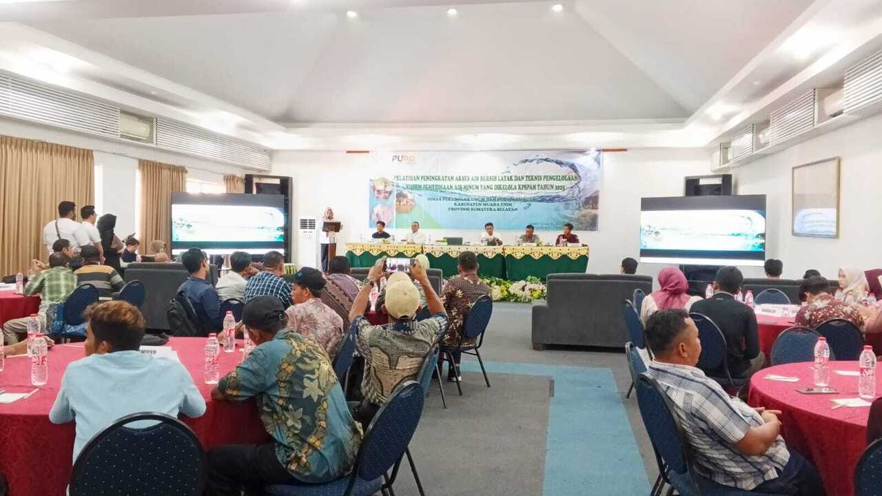 Optimalkan Akses Air Bersih di Desa Latih 75 Perangkat Desa dan KPSPAM