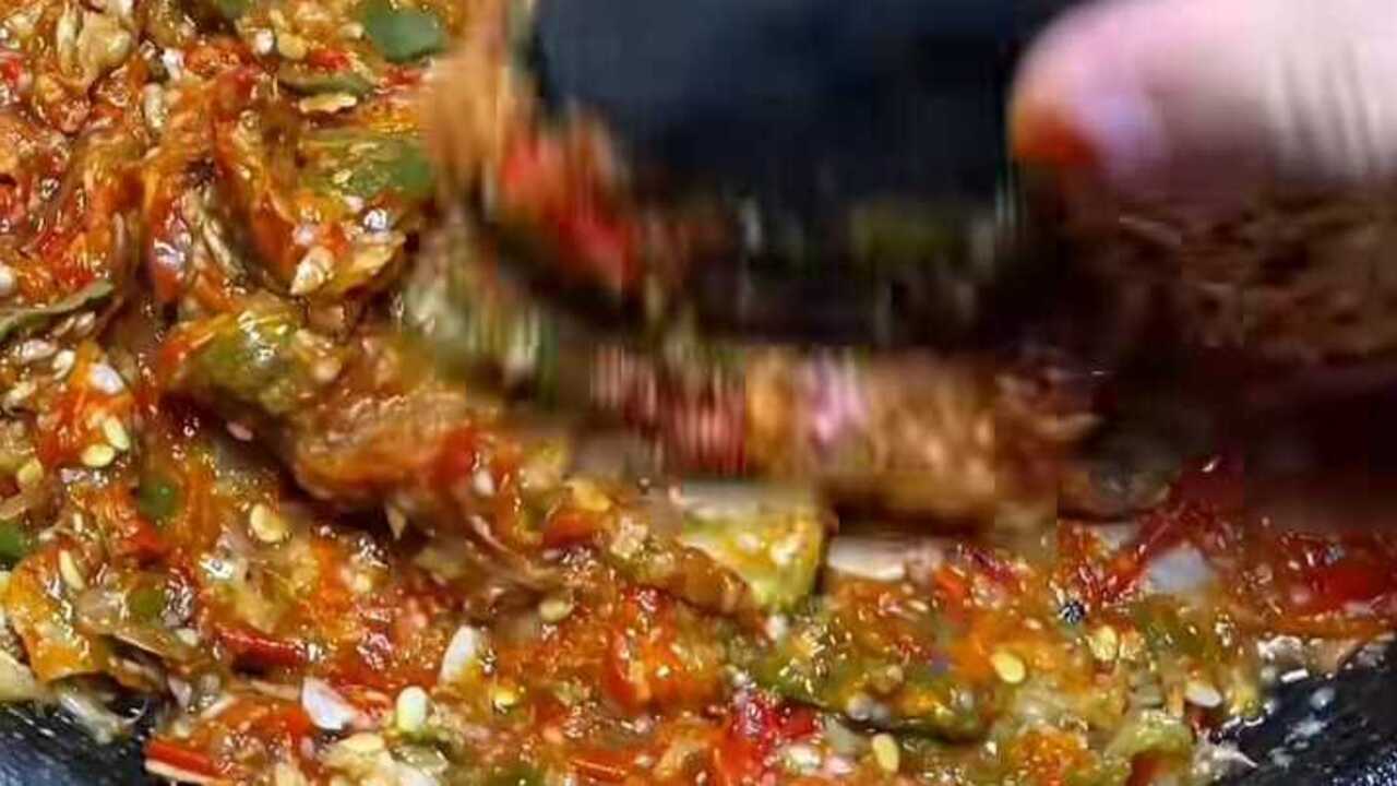 Cara Buat Sambal Terong Tanpa Minyak, Pilihan Sehat yang Tetap Nendang di Lidah