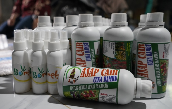 Dukung Ketahanan Pangan Nasional, PTBA Sosialisasikan Pemanfaatan Cuka Bambu untuk Komoditas Padi dan Jagung 