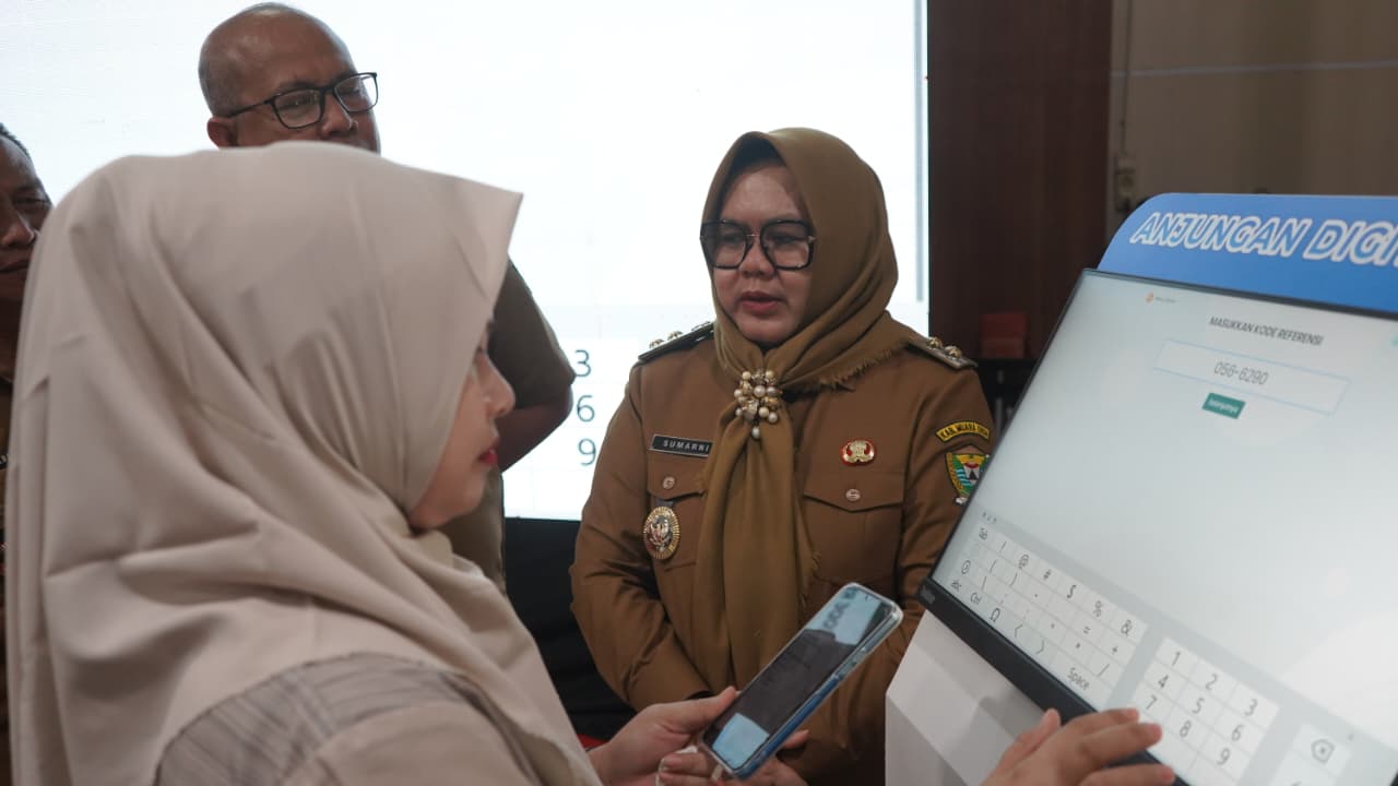Luncurkan Anjungan Digital Desa Beragi Membara