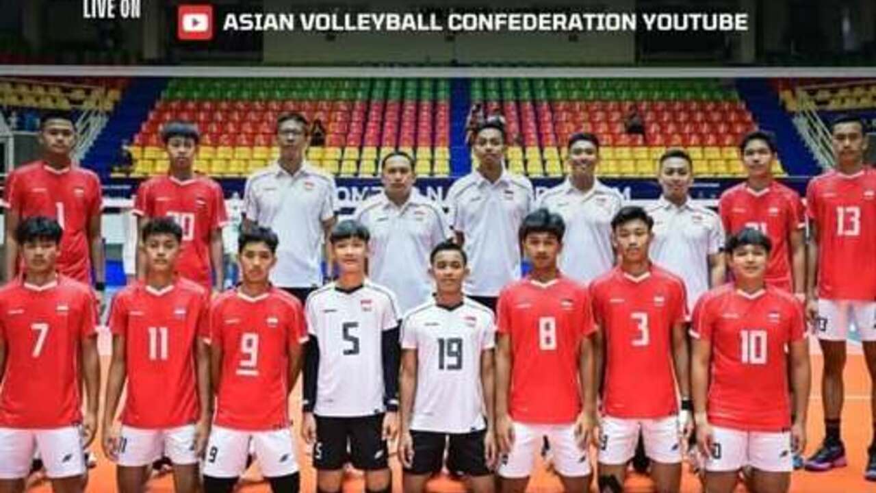 AVC Asian Men’s U16 Volleyball Championship 2025: Klasemen Akhir Grup B Indonesia Tembus 8 Besar