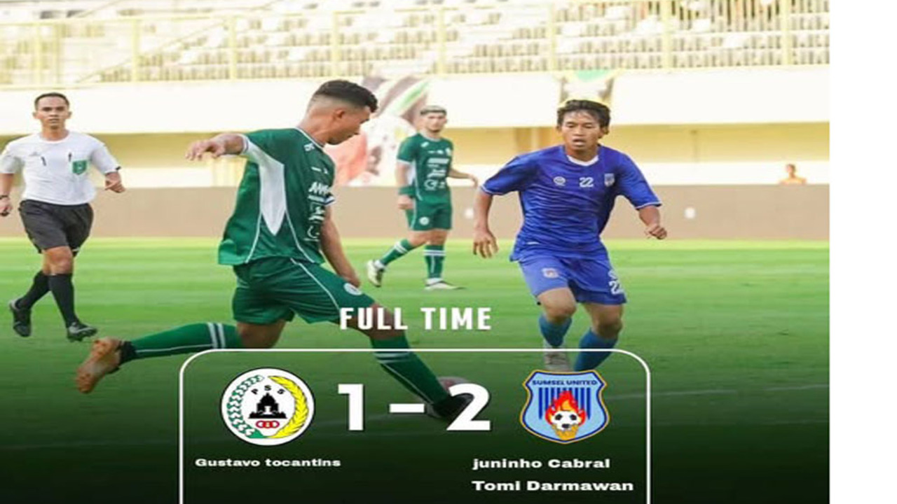 Sumsel United Taklukan PSS Sleman 2-1 di Laga Uji Coba