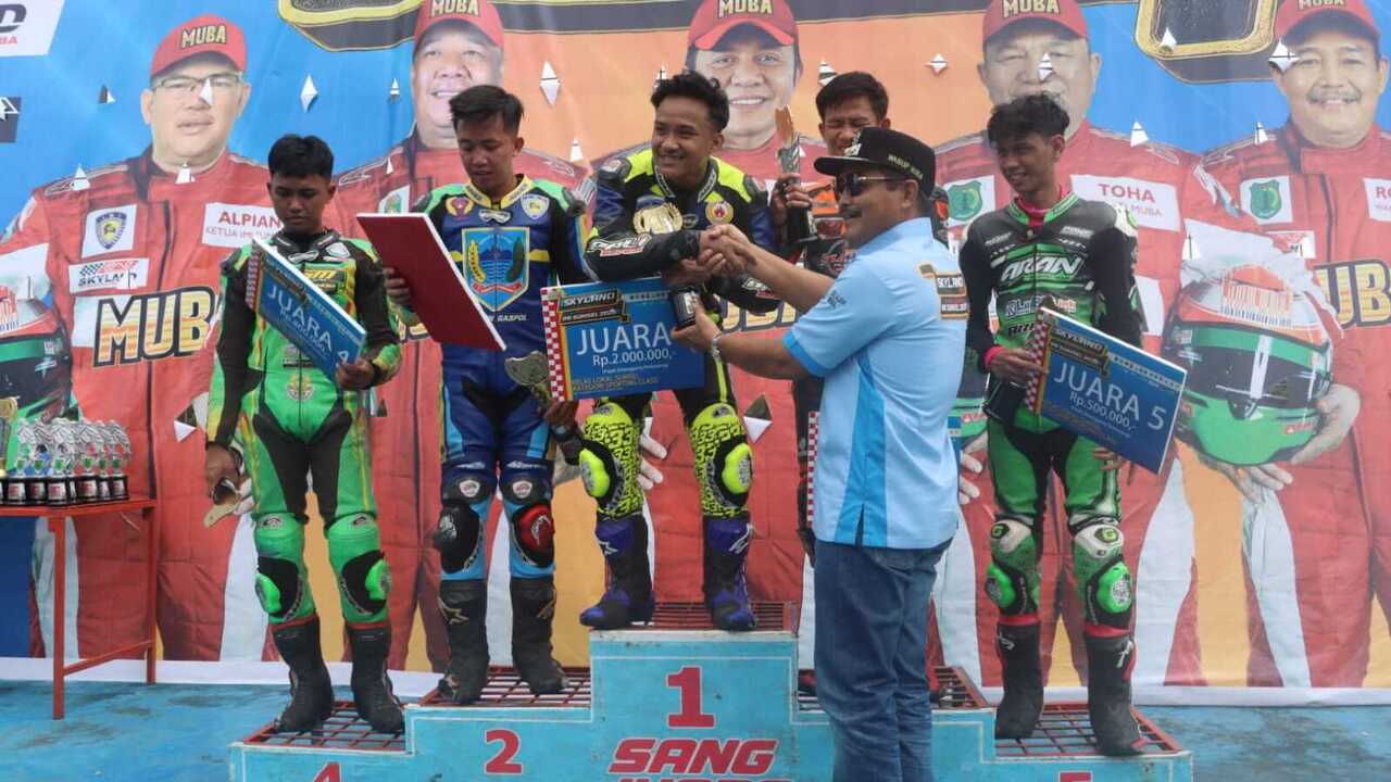 Wabup Muba : Olahraga Balap Motor Sebuah Kegiatan Positif dan Profesional