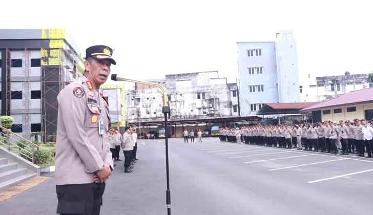 715 Personel Siap Amankan Tahun Baru Imlek 2023,Ini Pesan Kapolrestabes Palembang 