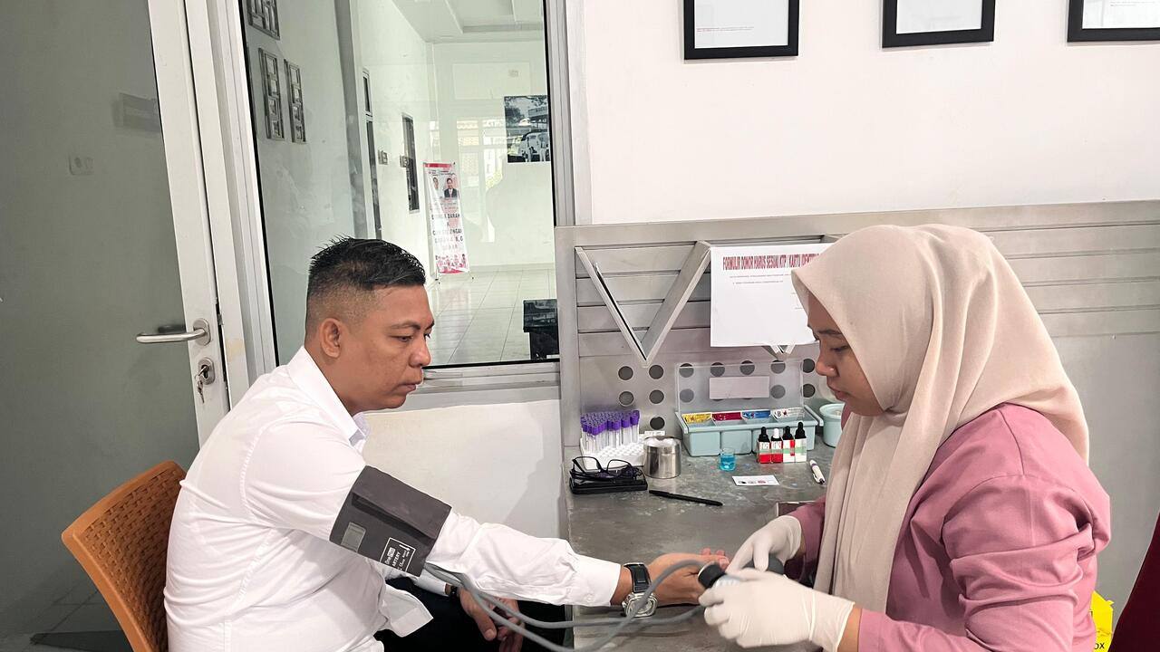 Rutan Baturaja Laksanakan Kegiatan Donor Darah di PMI OKU