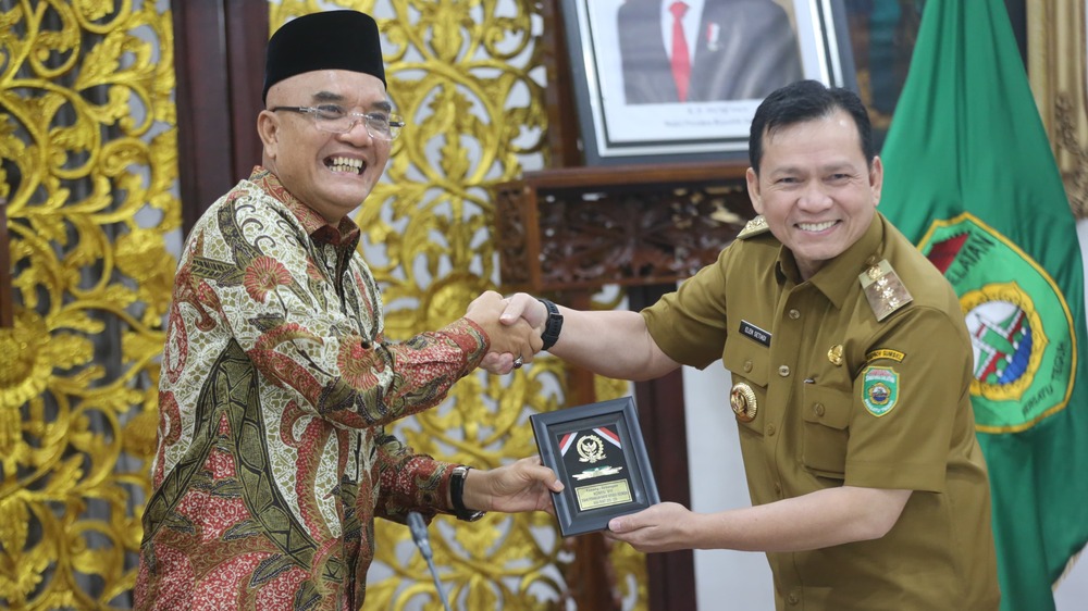  Pj Gubernur Elen Setiadi  Paparkan Program Unggulan  Di Hadapan Komisi VIII DPR RI Saat Reses di Palembang