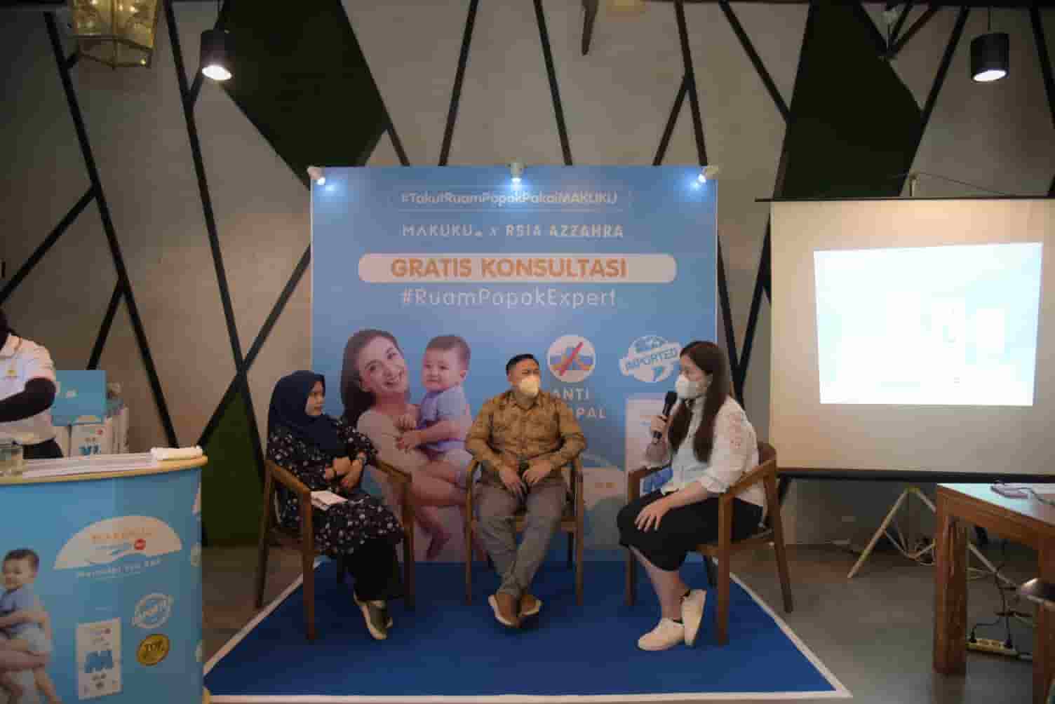MAKUKU dan RSIA Azzahra Palembang Kolaborasi Buka Konsultasi Gratis Bagi Ibu dan Bayi